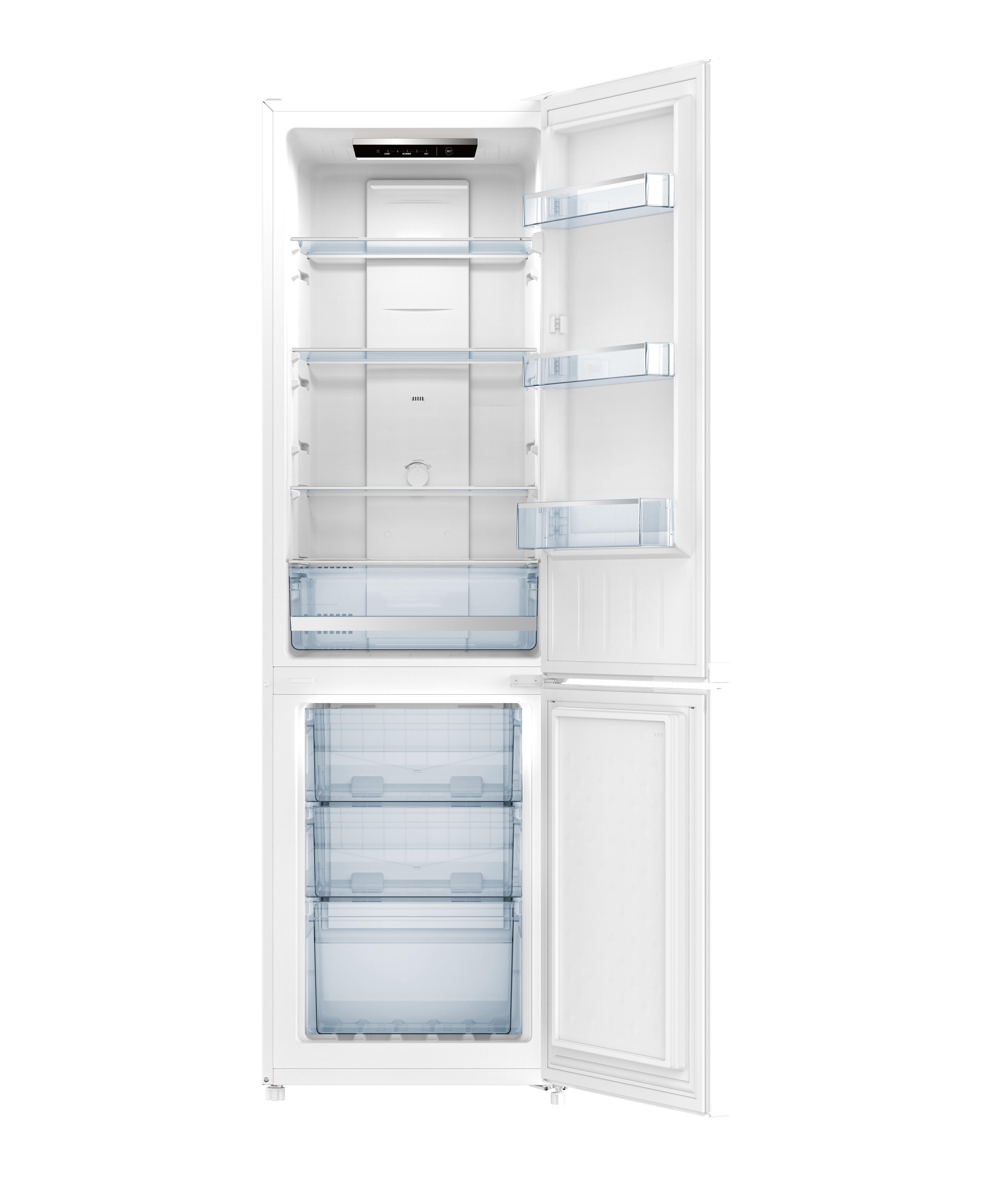 BEKO B3RCNO255W vrijstaande koel-/vriescombinatie - 180cm