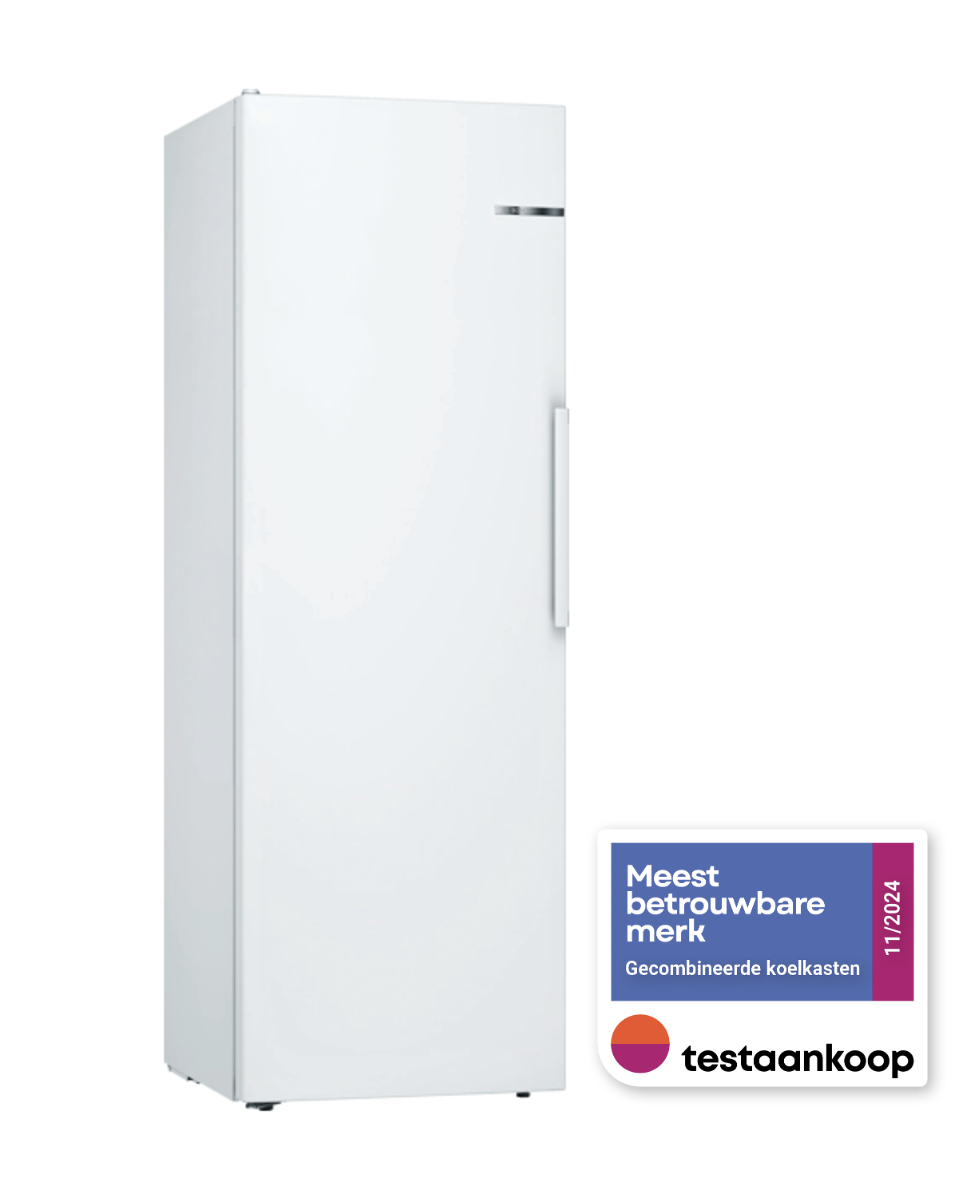 BOSCH KSV33NWEP SERIE 2 vrijstaande koelkast zonder vriesvak - 176cm BOSCH KSV33NWEP SERIE 2 vrijstaande koelkast zonder vriesvak - 176cm