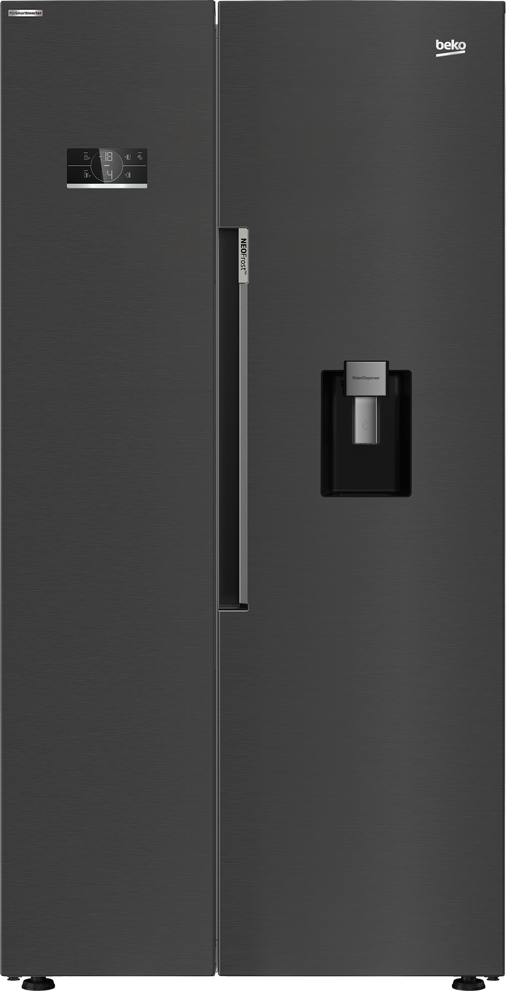 BEKO GN163241XBRN side-by-side - 179cm
