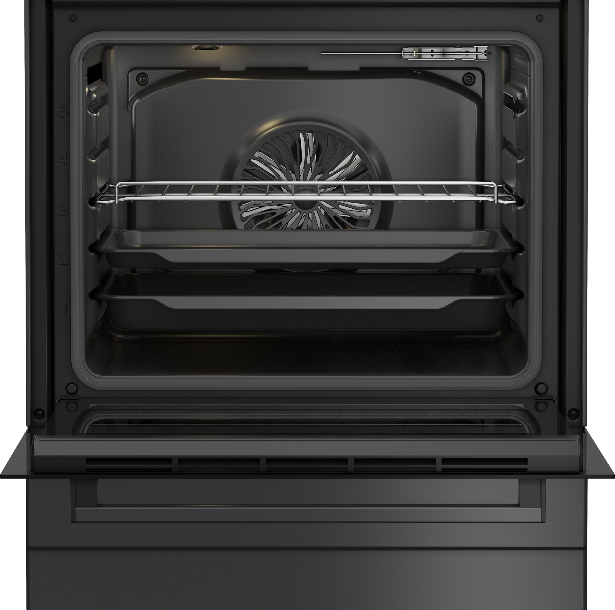 BEKO FBM6701A fornuis met electrische kookplaat - 60cm