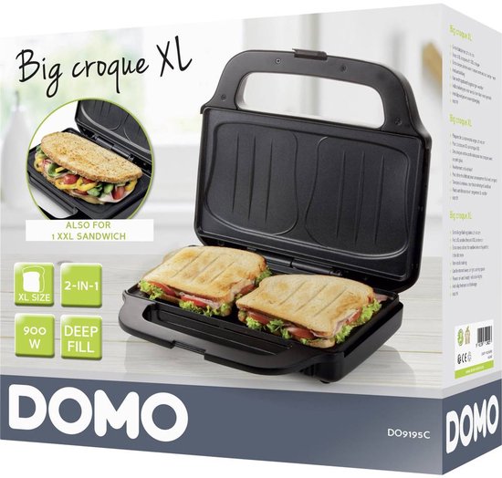 DOMO DODO9195C croque-monsieur grill