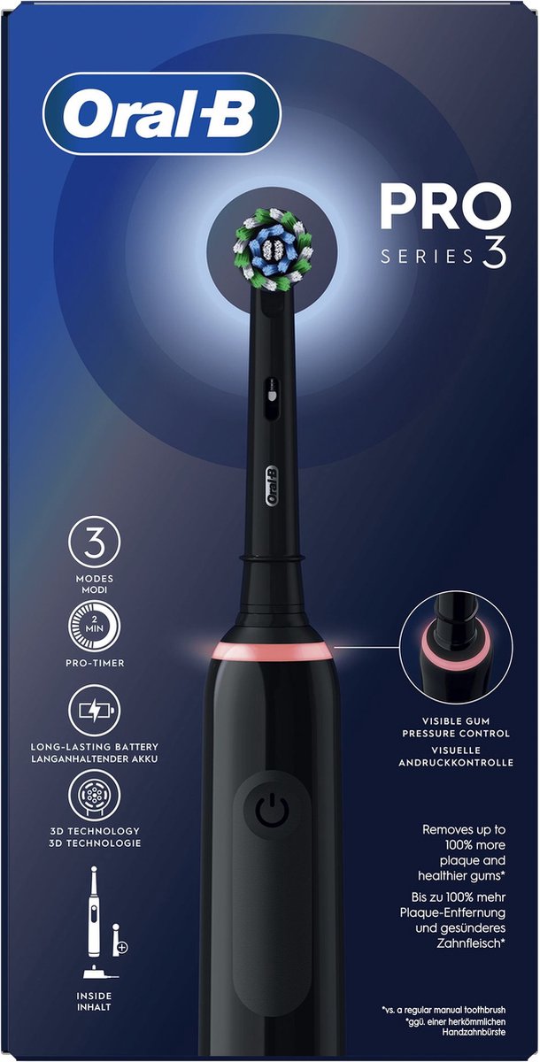 ORAL B OBPRO3CABL elektrische tandenborstel