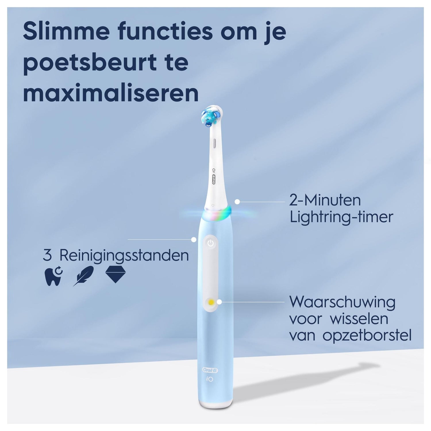 ORAL B OBIO3BLUE elektrische tandenborstel