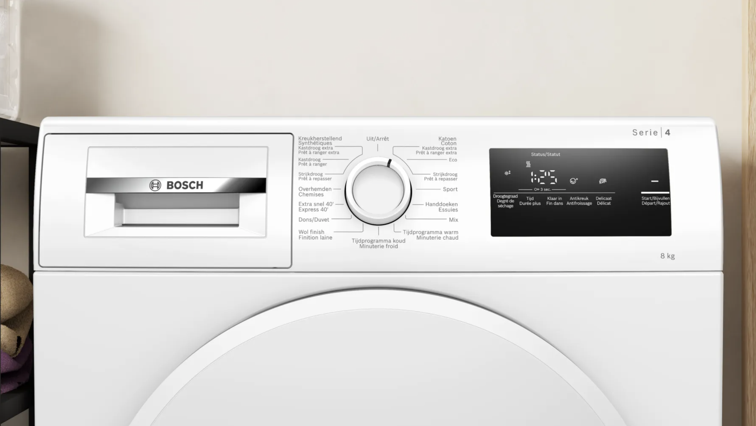 BOSCH WTH8300AFG SERIE 8 droogkast