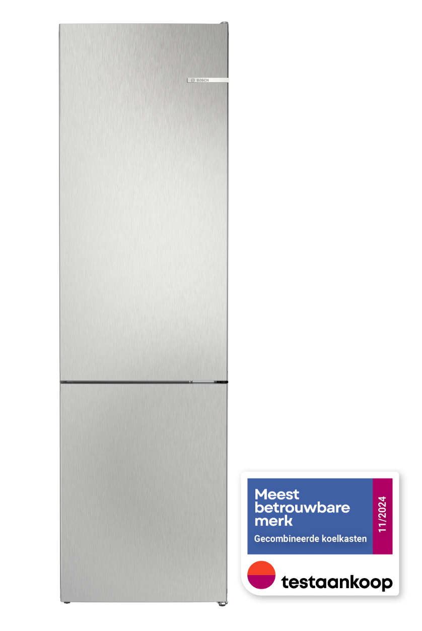 BOSCH KGN392LAF SERIE 4 vrijstaande koel-/vriescombinatie - 203cm