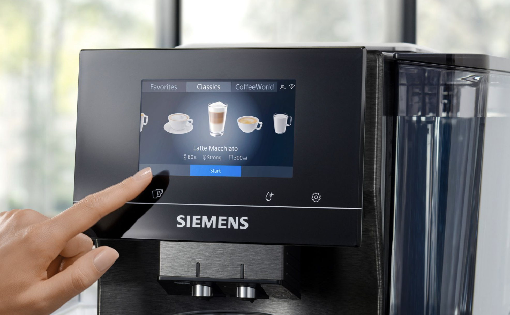 SIEMENS TQ717DF5 EQ.700 espresso machine