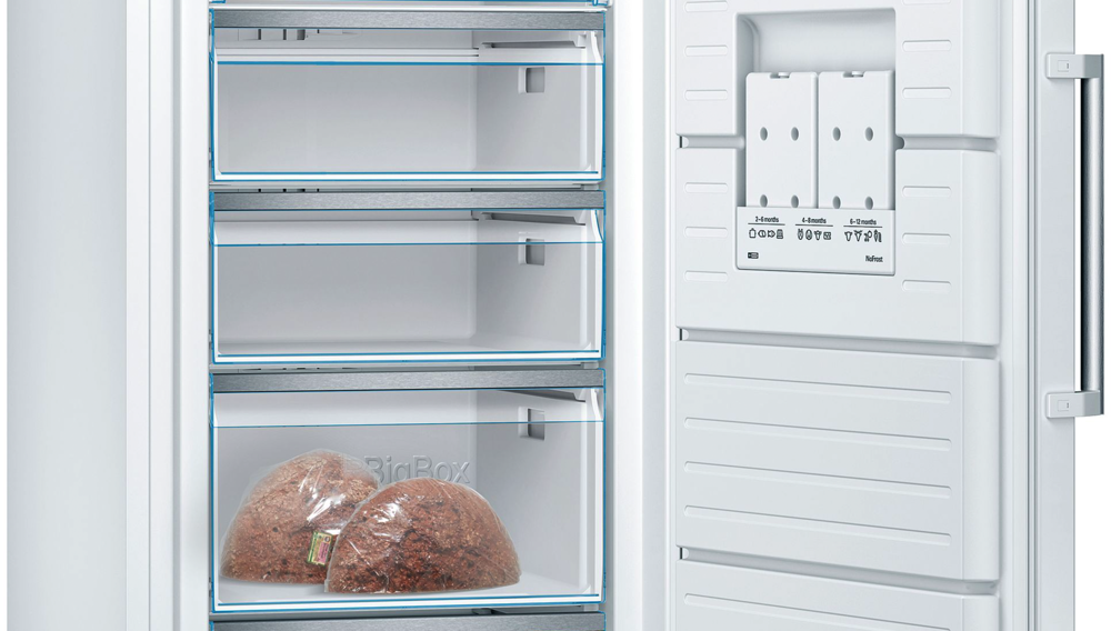 BOSCH GSN58AWEV SERIE 6 vrijstaande vriezer - 191cm