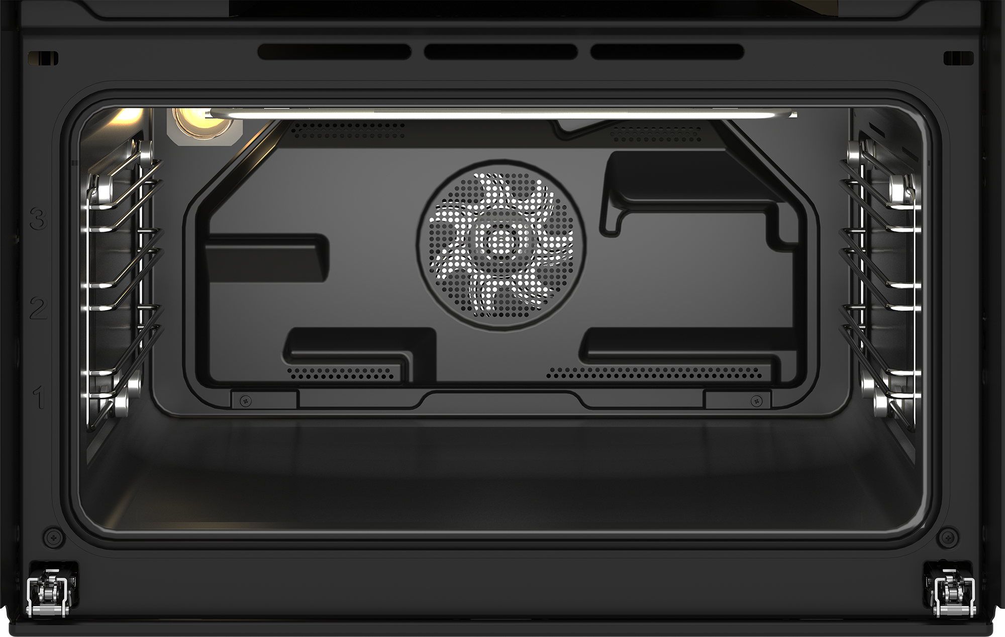 BEKO BBCW17400B multifunctionele oven met microgolfoven - 45cm