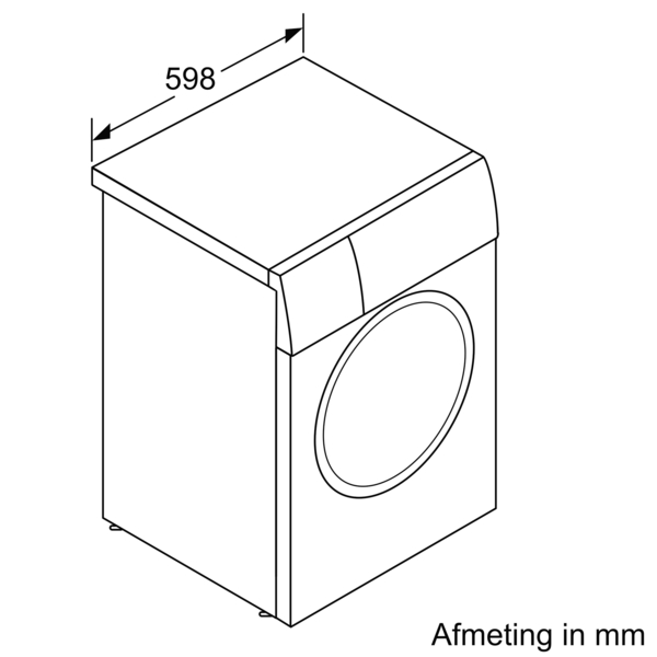 SIEMENS WG56B20SFG IQ700 wasmachine