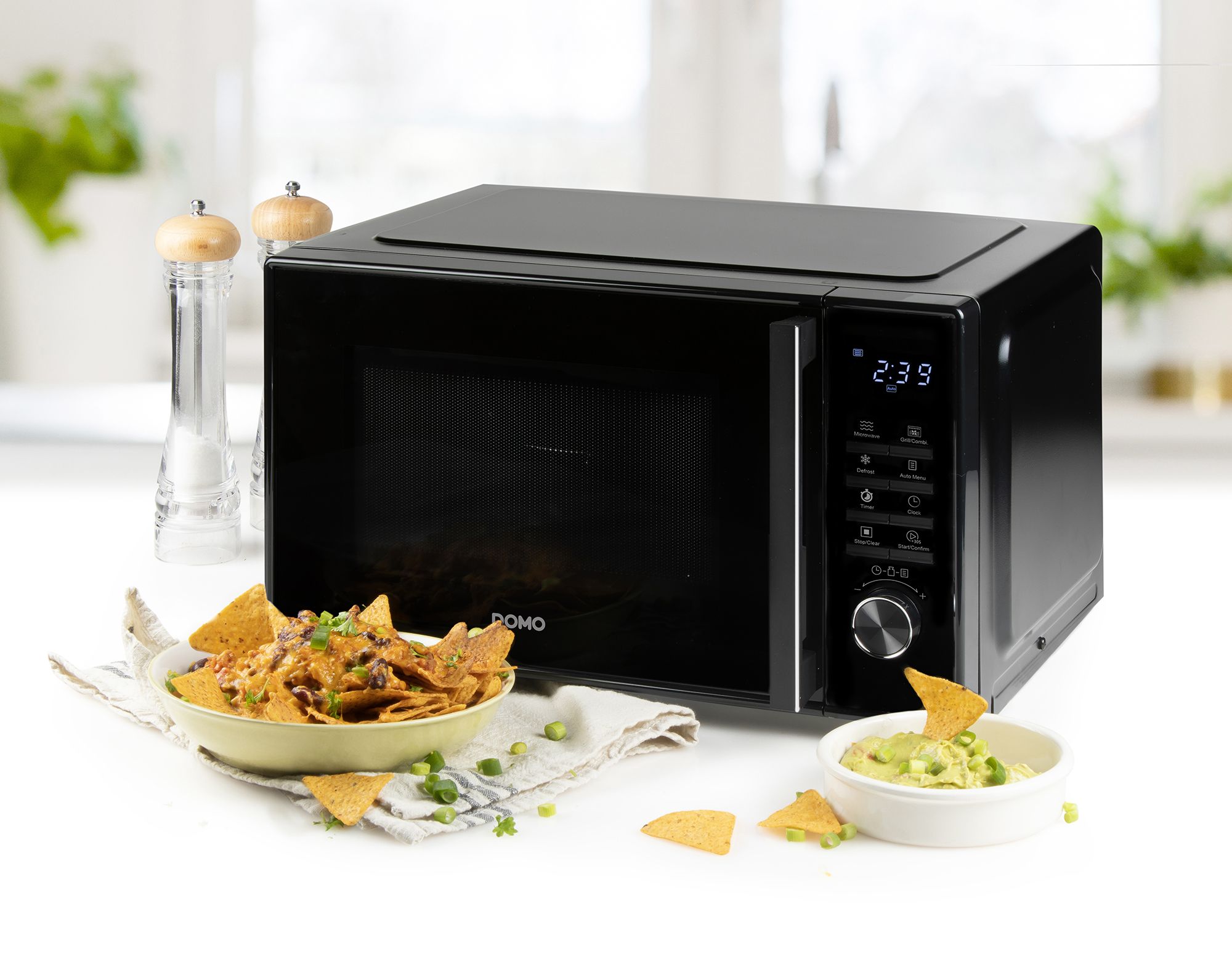 DOMO DODO22501G vrijstaande microgolfoven met grill - 28cm