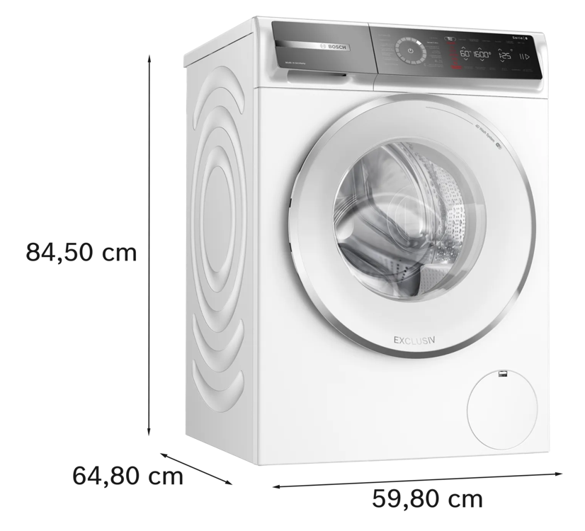 BOSCH WGB2560SFG SERIE 8 wasmachine