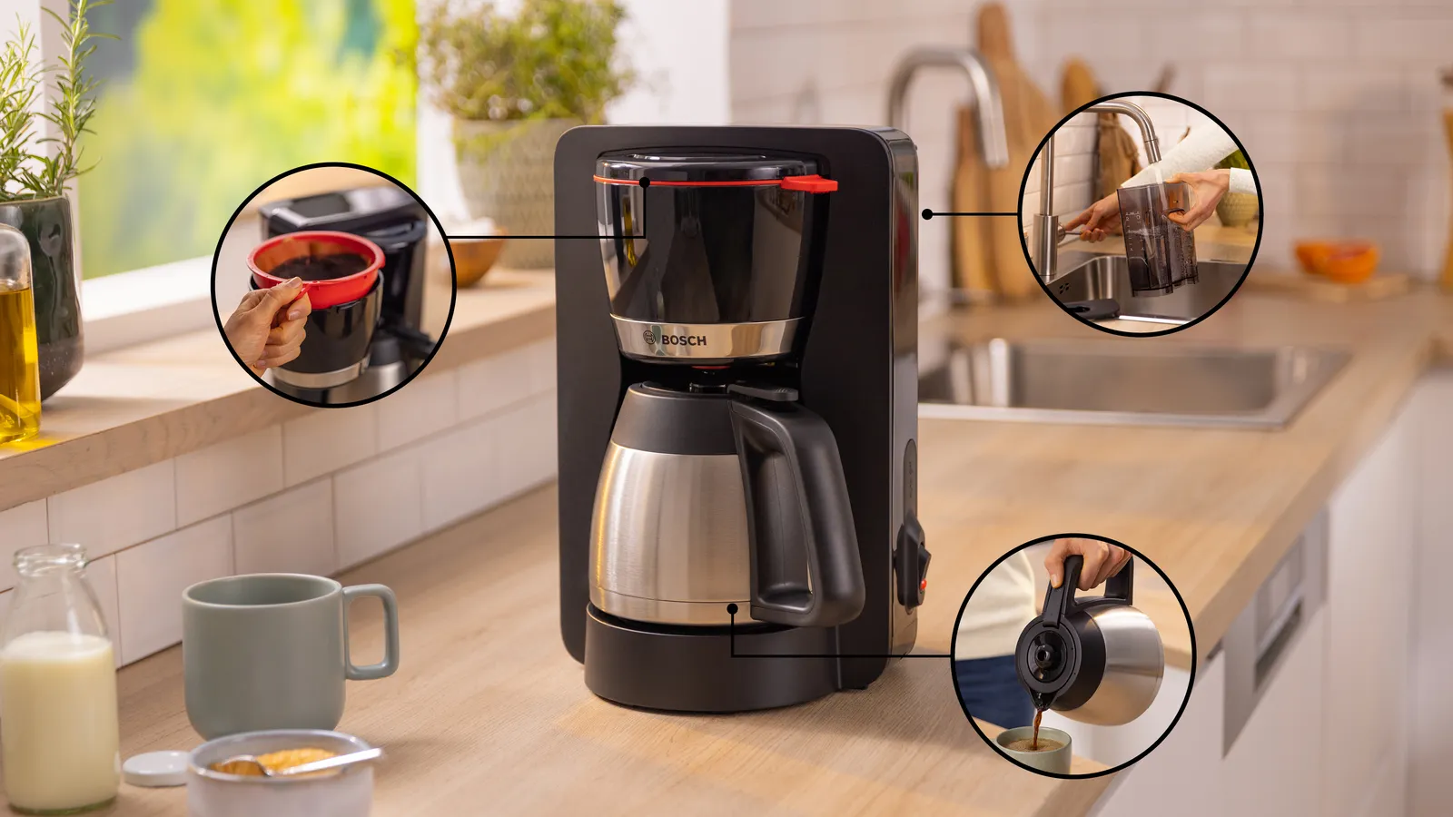BOSCH TKA5M253 MYMOMENTS koffiezetapparaat