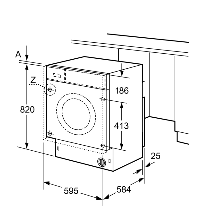 SIEMENS WK14D543EU IQ500 was- droogcombinatie