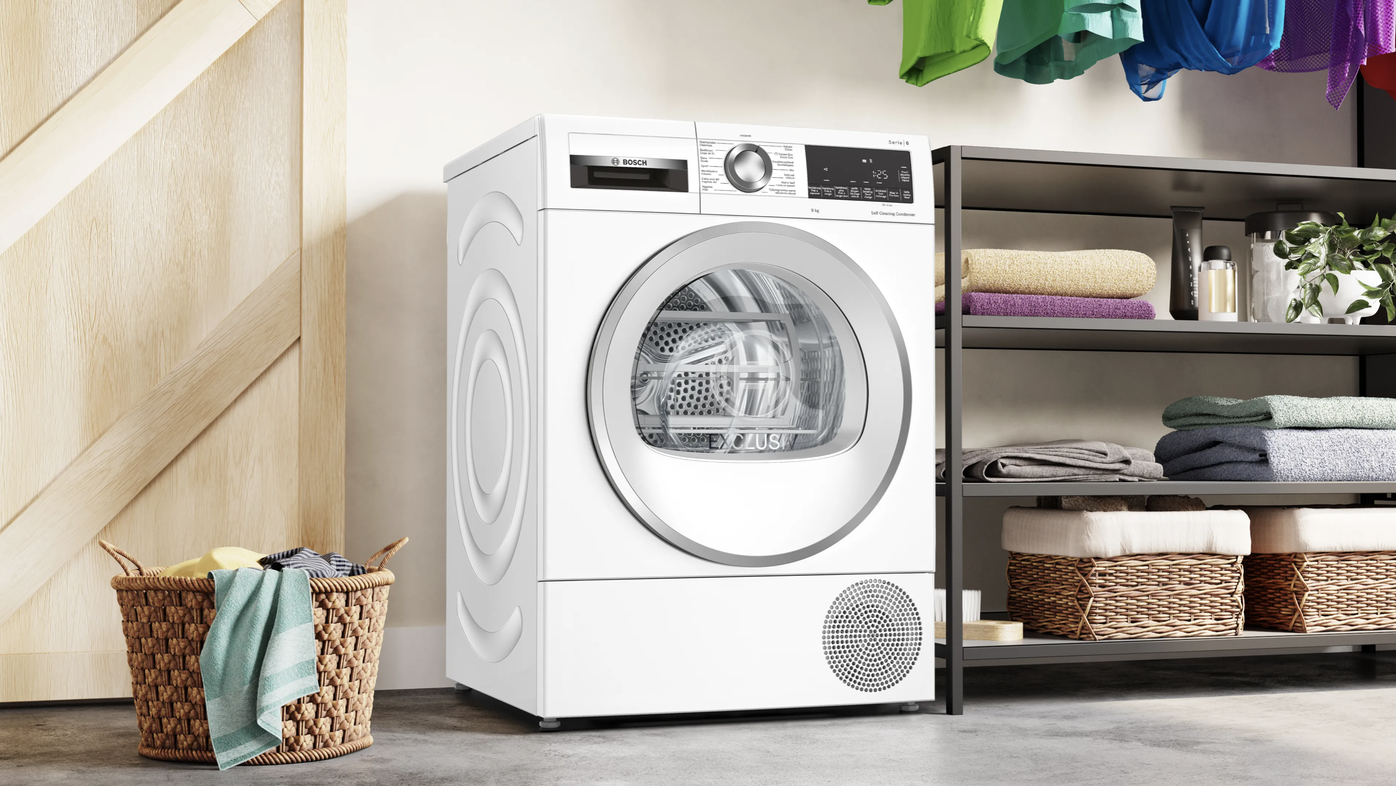 BOSCH WQG245D9FG SERIE 6 droogkast 