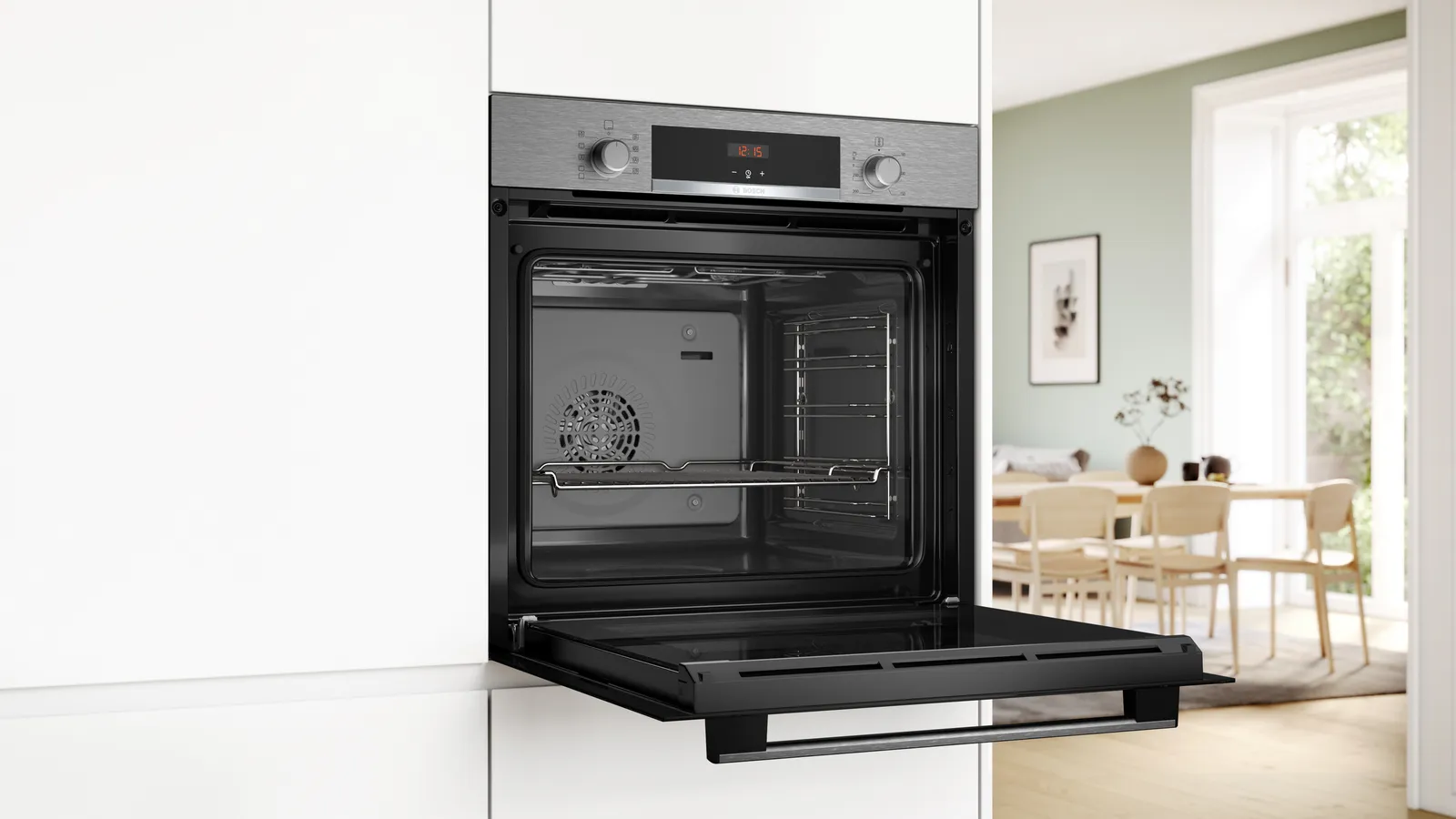 BOSCH HBA534BS3 SERIE 4 multifunctionele oven - 60cm