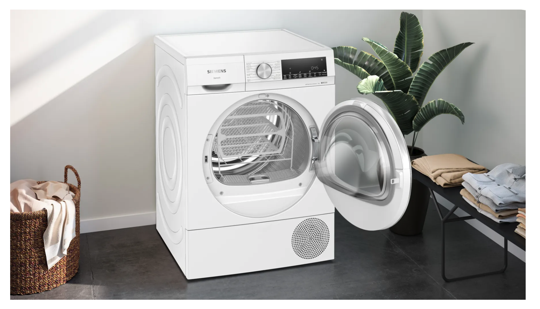 SIEMENS WQ45G2D9FG IQ500 droogkast