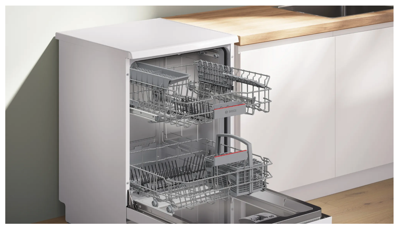 BOSCH SMS4HUW18E vrijstaande vaatwasser