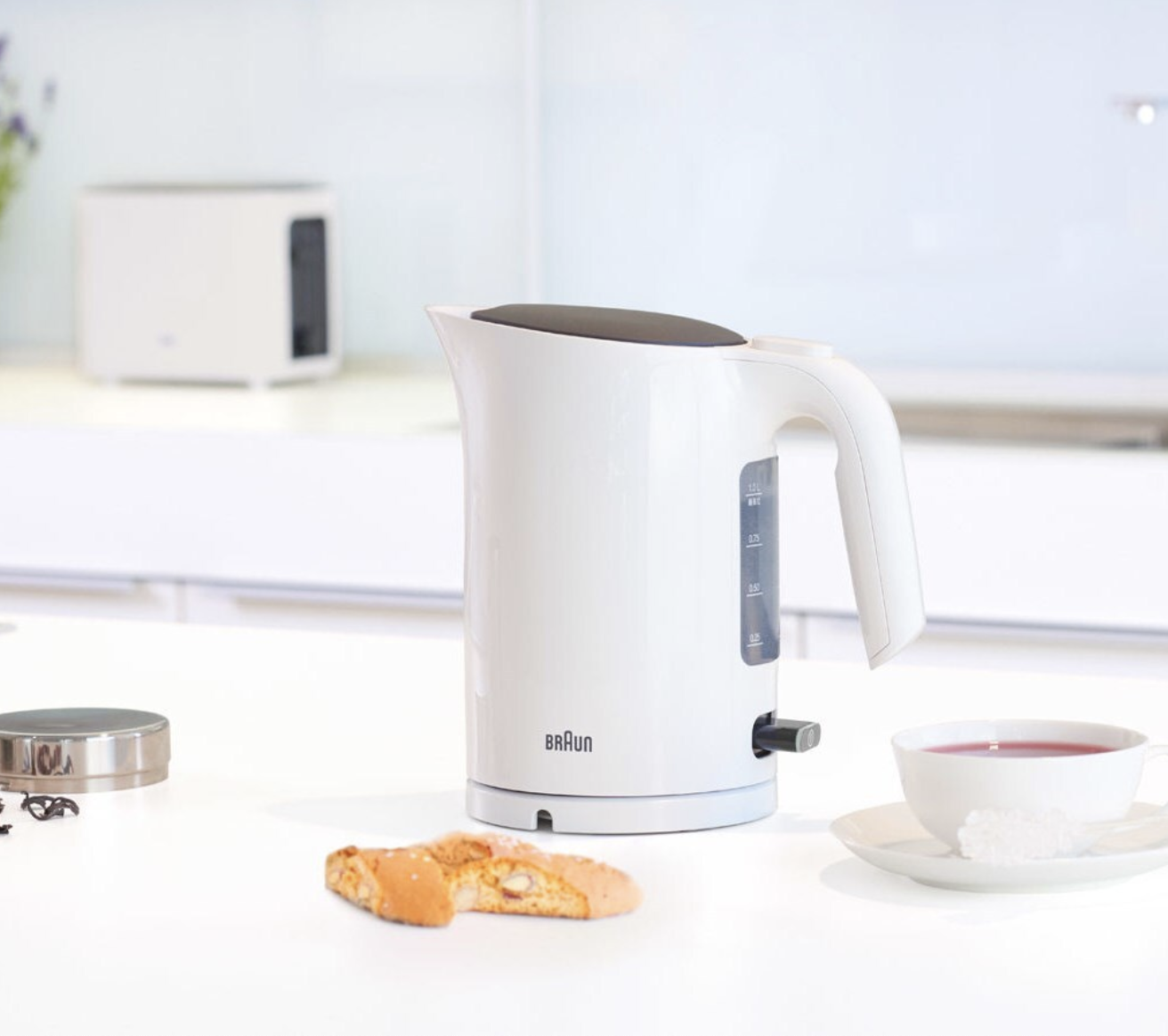 BRAUN (DELONGHI) BHWK3000WH waterkoker