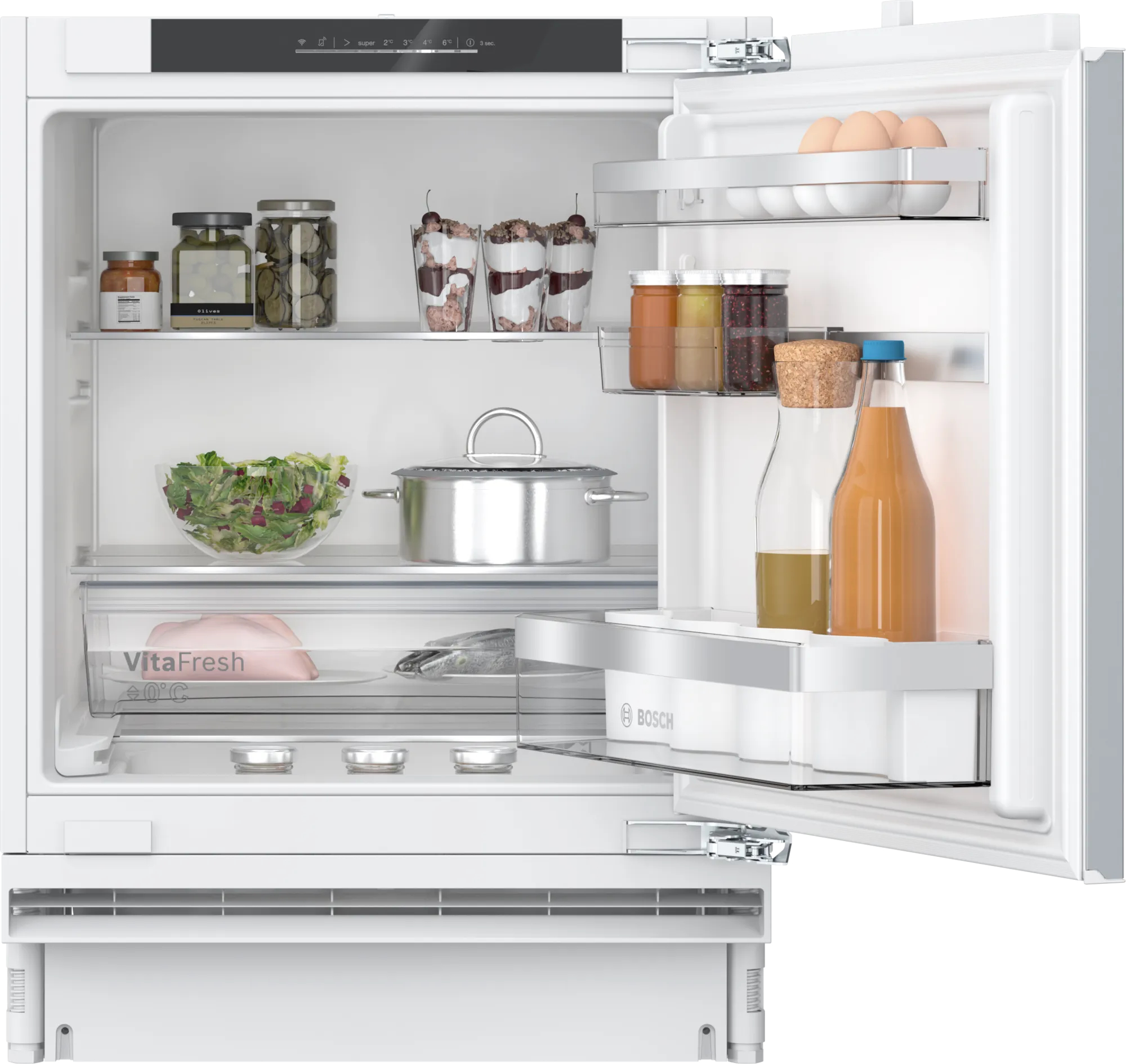 BOSCH KUR21ADE0 SERIE 6 onderbouw koelkast zonder vriesvak - 82cm