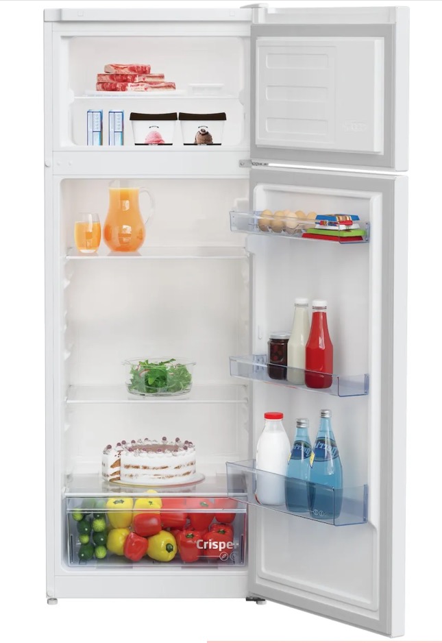 BEKO RDSA240K45W2 koel-/vriescombinatie - 144cm