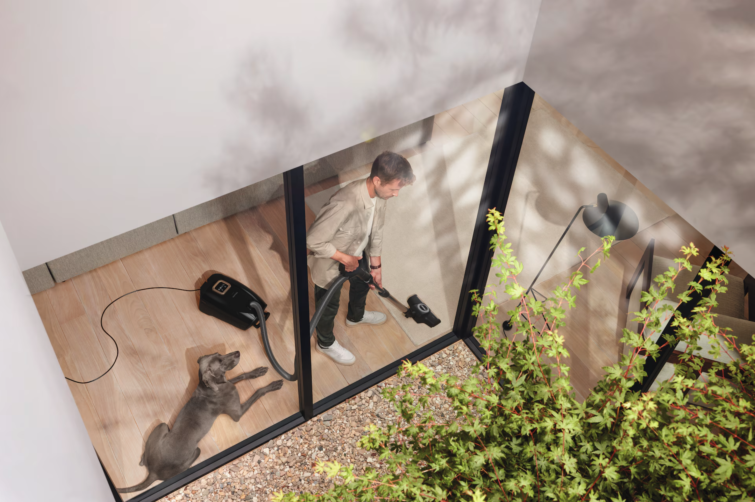 MIELE GUARDL1CATDOGFLEXOBSIDIANBLACE GUARD stofzuiger met zak