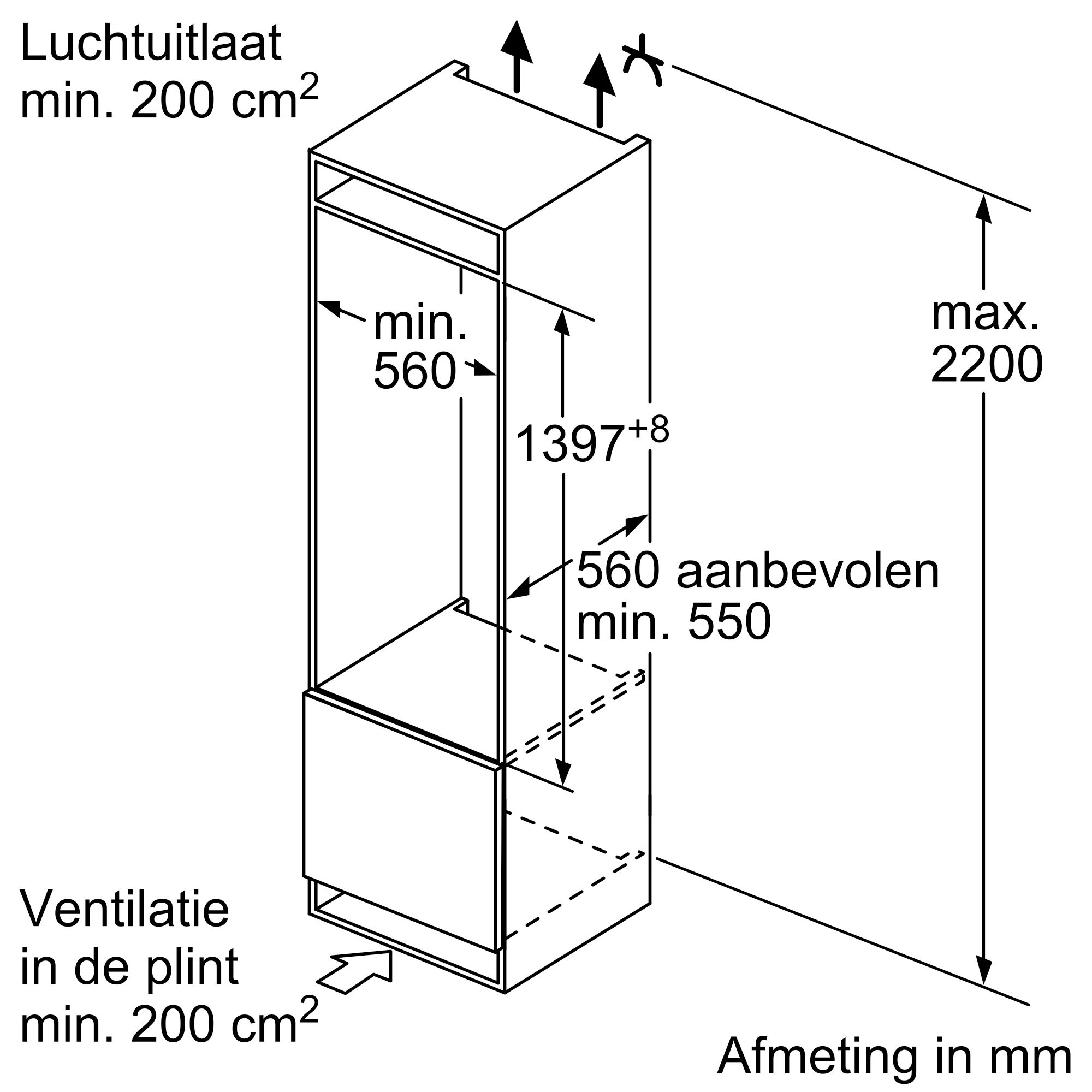 SIEMENS KI51FADE0 IQ700 koelkast zonder vriesvak - 140cm SIEMENS KI51FADE0 IQ700 koelkast zonder vriesvak - 140cm
