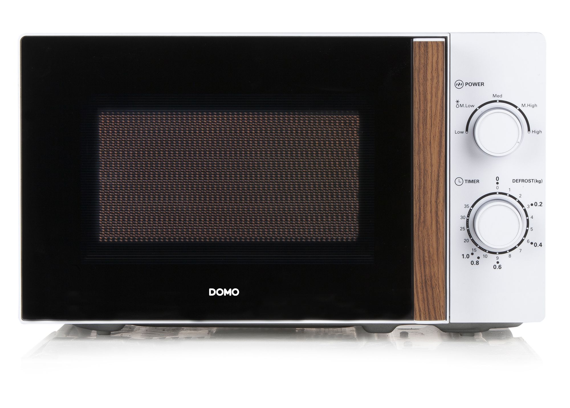 DOMO DODO2720 vrijstaande microgolfoven zonder grill - 25cm