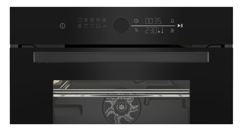 BEKO BBCW17400B multifunctionele oven met microgolfoven - 45cm