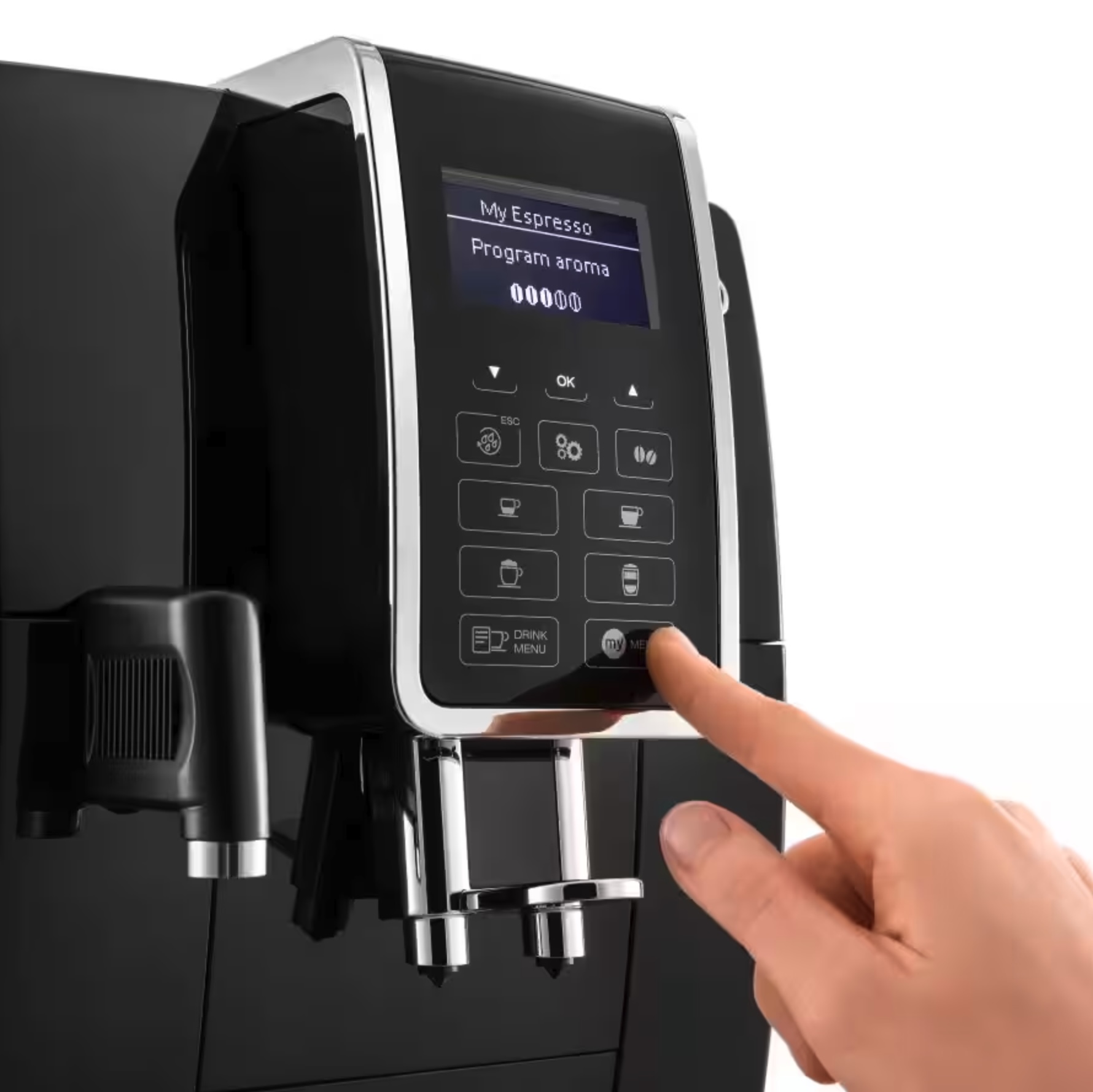 BRAUN (DELONGHI) DLECAM350.55.B espresso machine