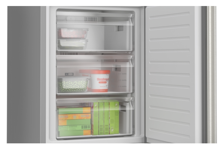 BOSCH KGN362LAF koel-/vriescombinatie - 186cm