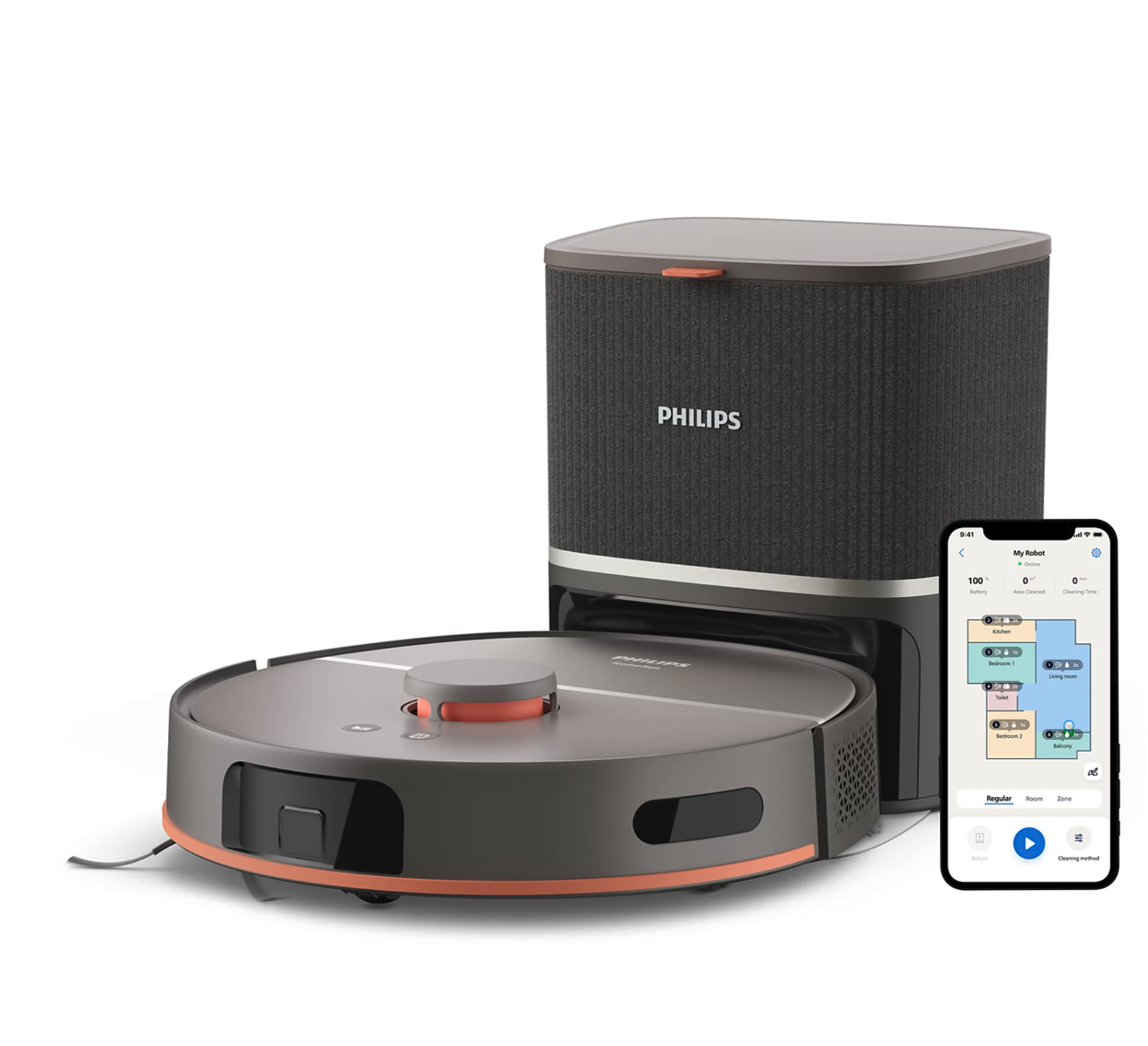 PHILIPS PDXU5100/10 robotstofzuiger