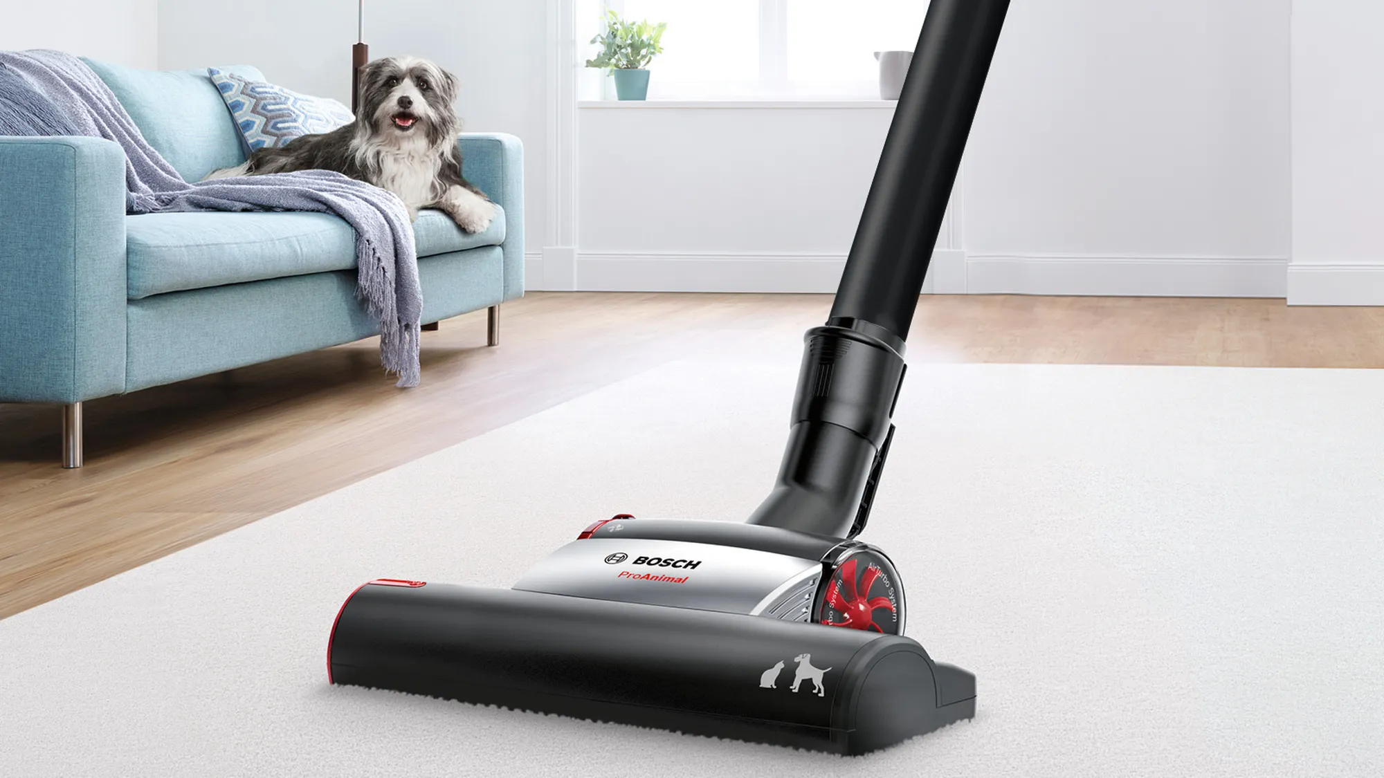 BOSCH BGC41PET stofzuiger zonder zak