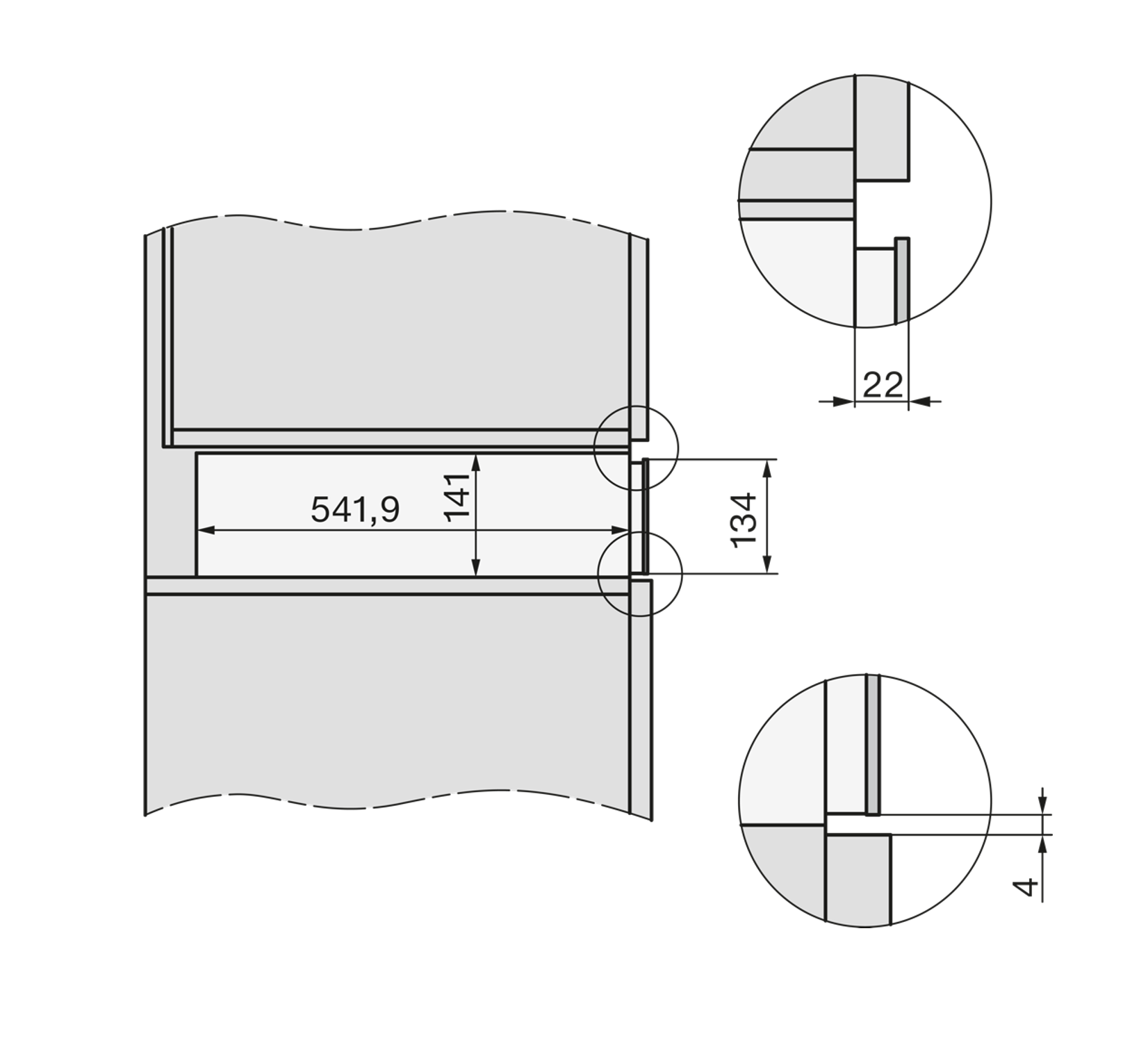 MIELE ESW7010OBSW PURELINE culinaire lade - 14cm
