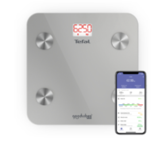TEFAL TEBM9600S1 personenweegschaal