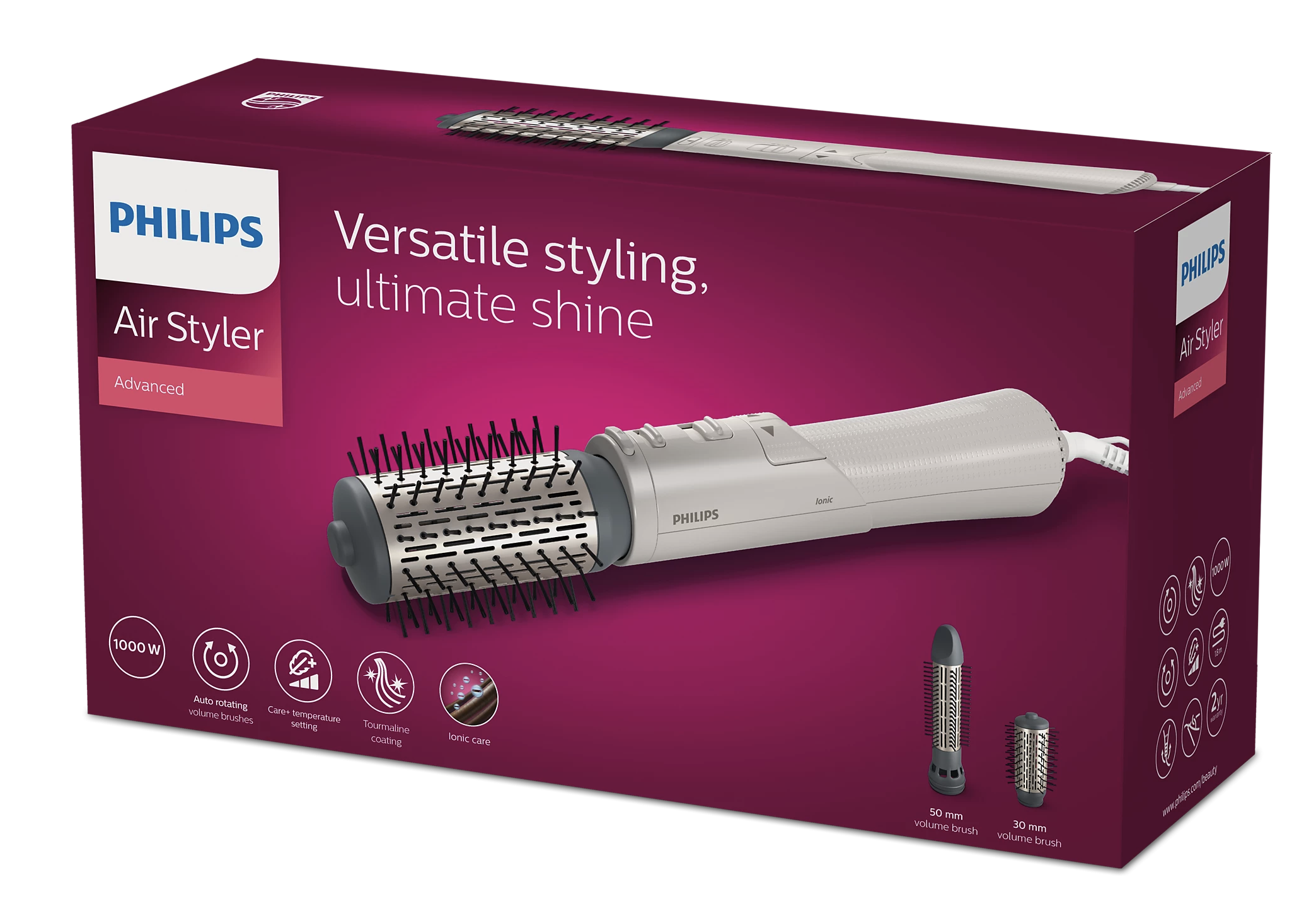 PHILIPS PHBHA710/00 warme luchtborstel