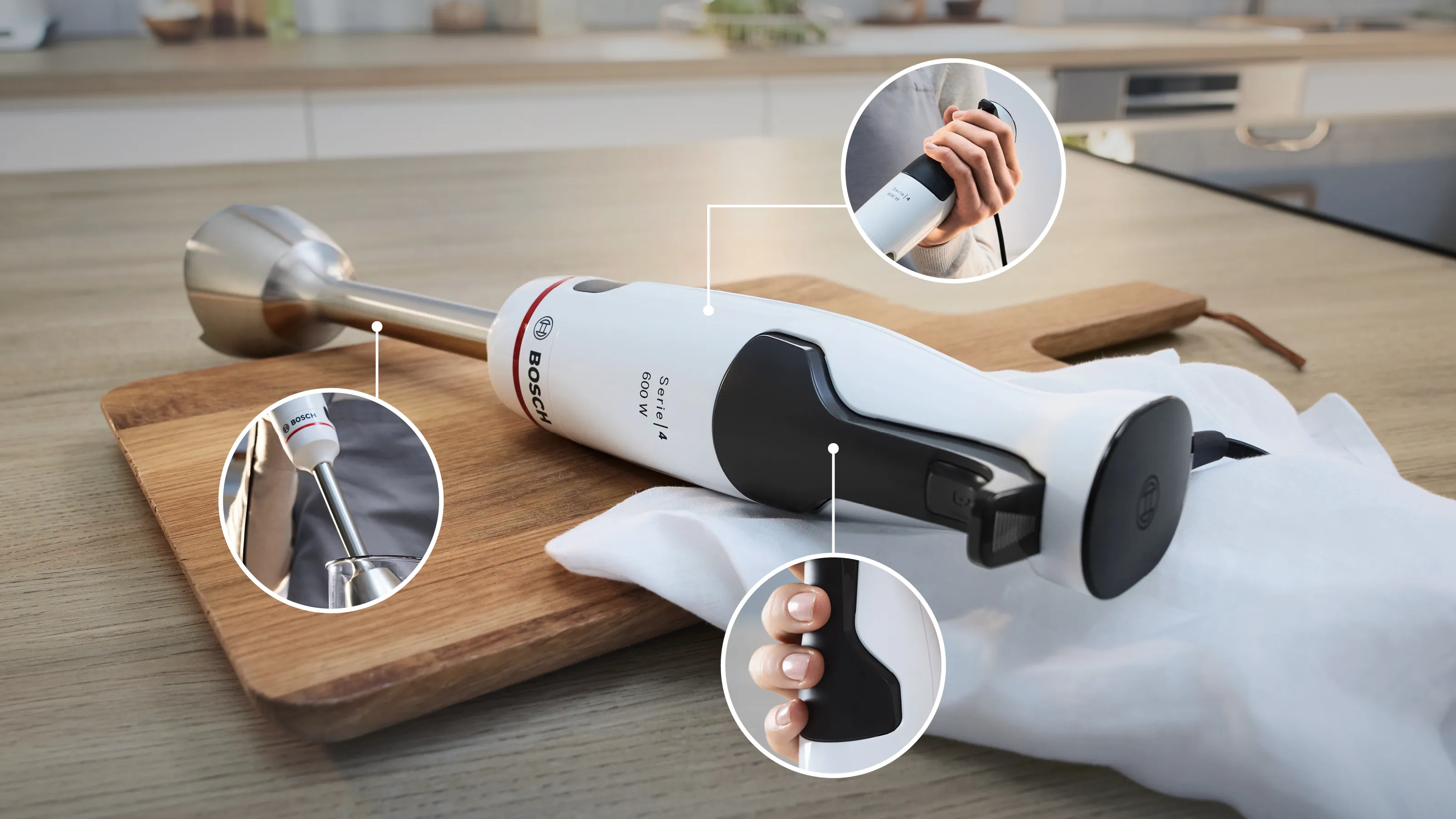 BOSCH MSM4W220 SERIE 4 staafmixer