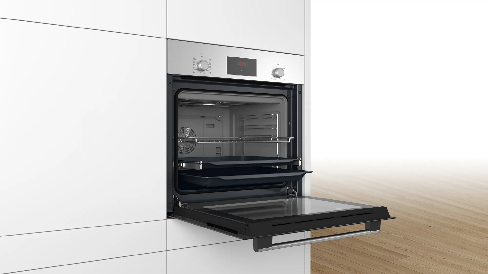 BOSCH HBF154ES0 SERIE 4 multifunctionele oven - 60cm