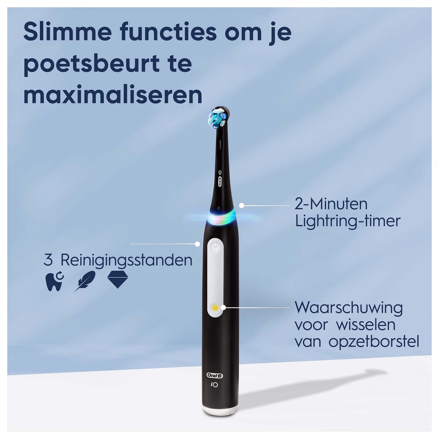 ORAL B OBIO3BL elektrische tandenborstel