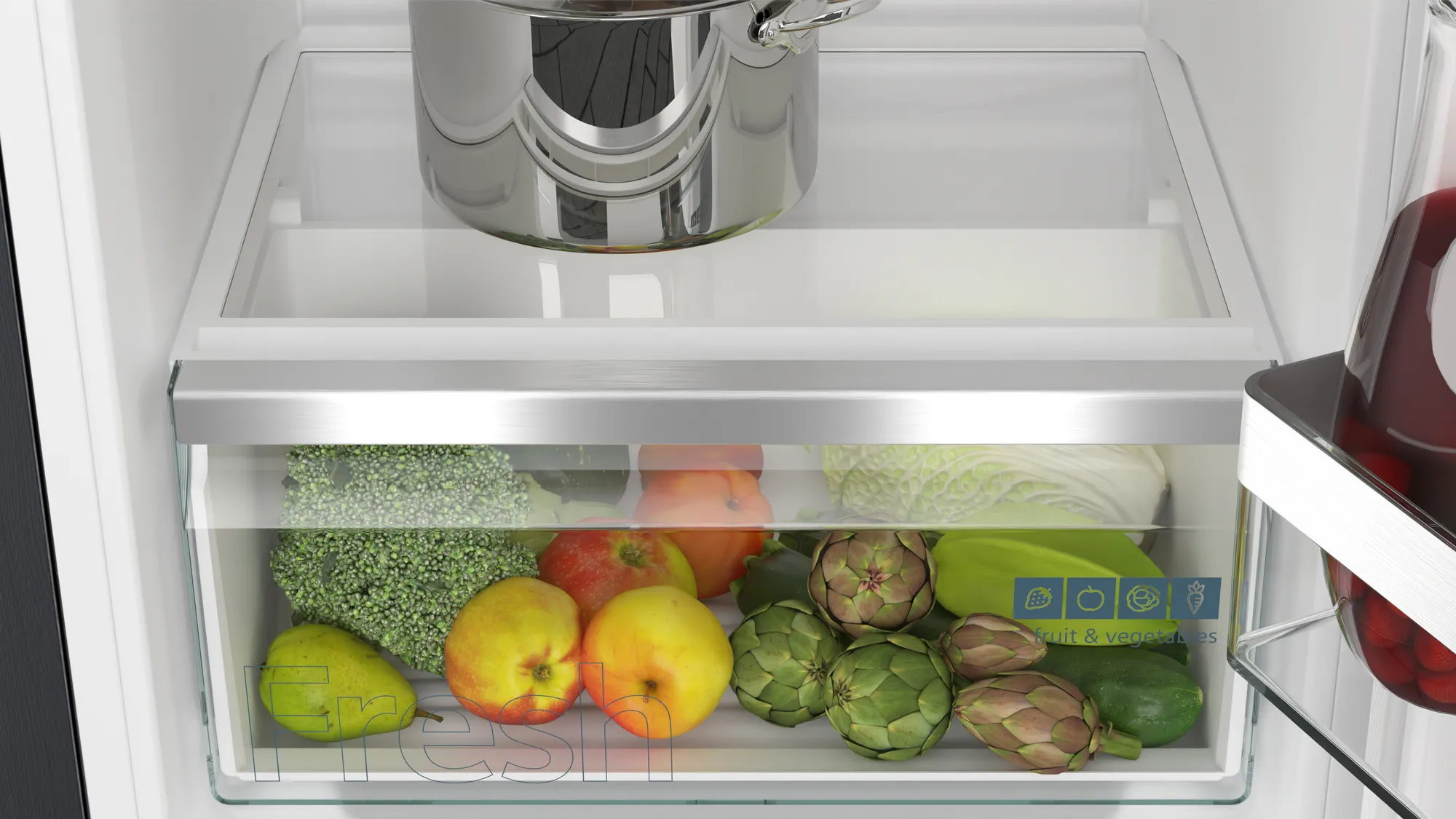 SIEMENS KI41RVFE0 IQ300 koelkast zonder vriesvak - 122cm SIEMENS KI41RVFE0 IQ300 koelkast zonder vriesvak - 122cm