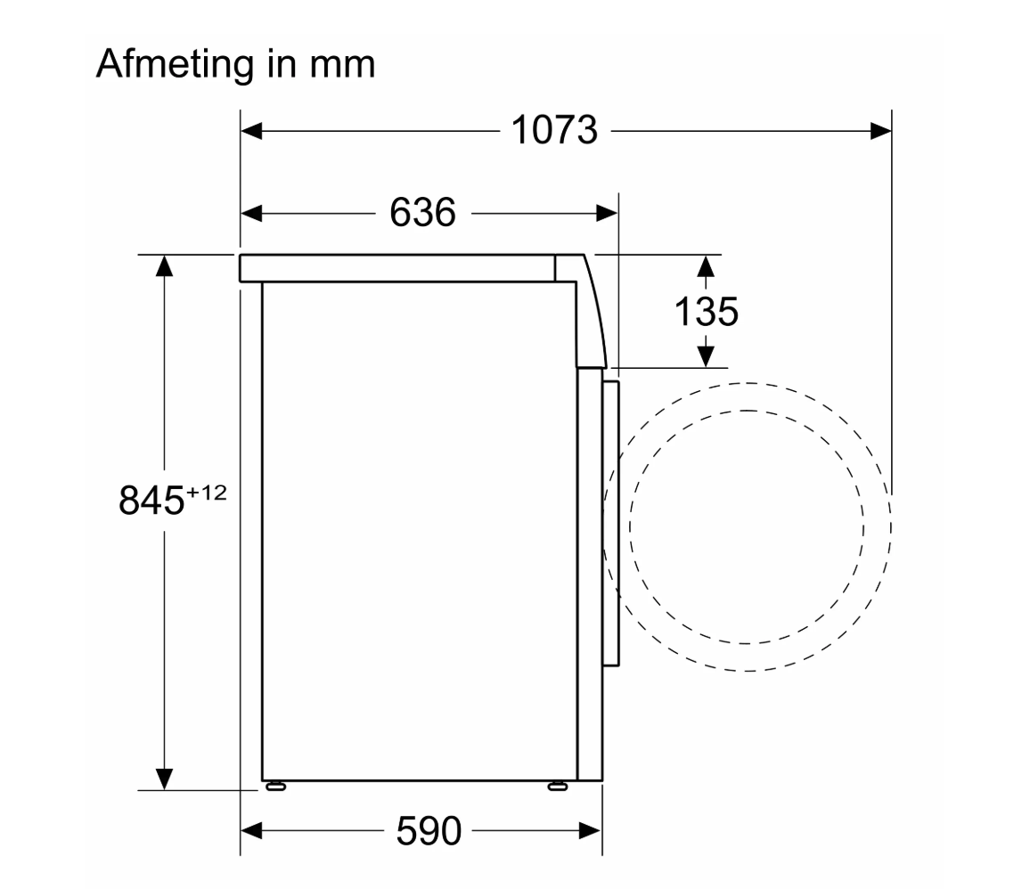 BOSCH WGG246FPFG SERIE 6 wasmachine
