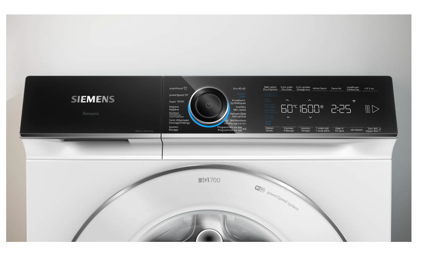 SIEMENS WG56B20SFG IQ700 wasmachine
