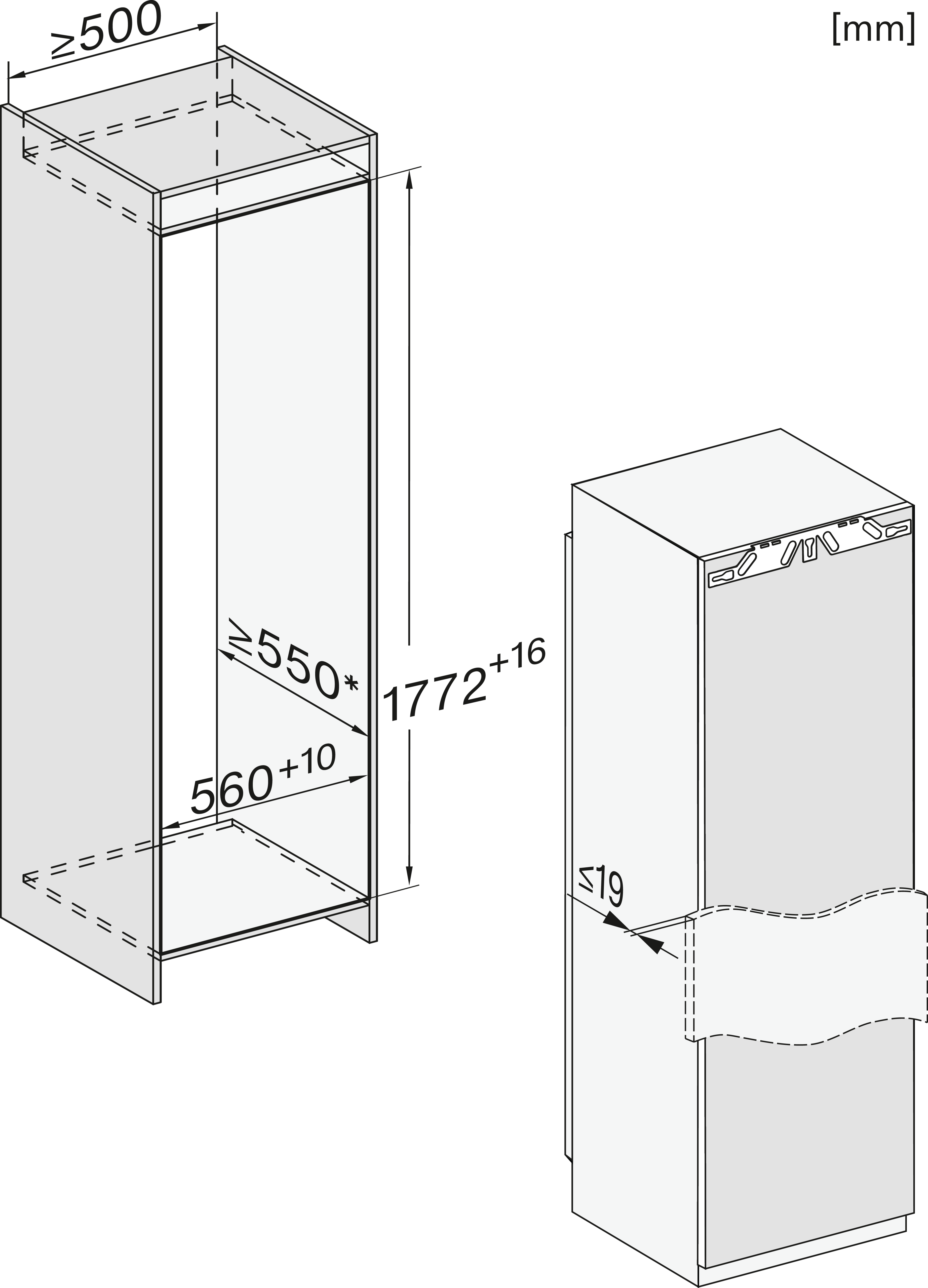MIELE K7768D koelkast met vriesvak  - 178cm