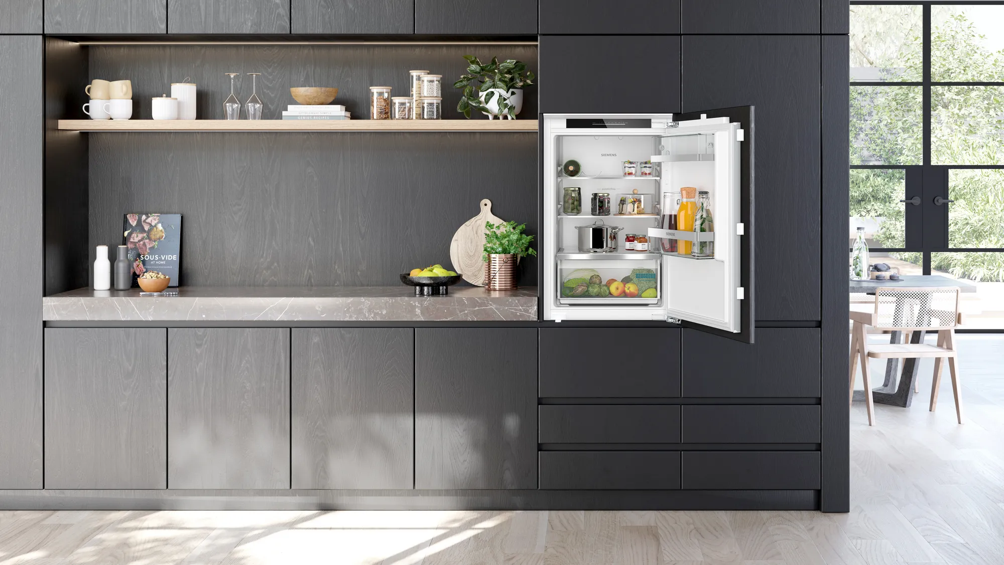 SIEMENS KI21RADD1 IQ500 koelkast zonder vriesvak - 122cm SIEMENS KI21RADD1 IQ500 koelkast zonder vriesvak - 122cm