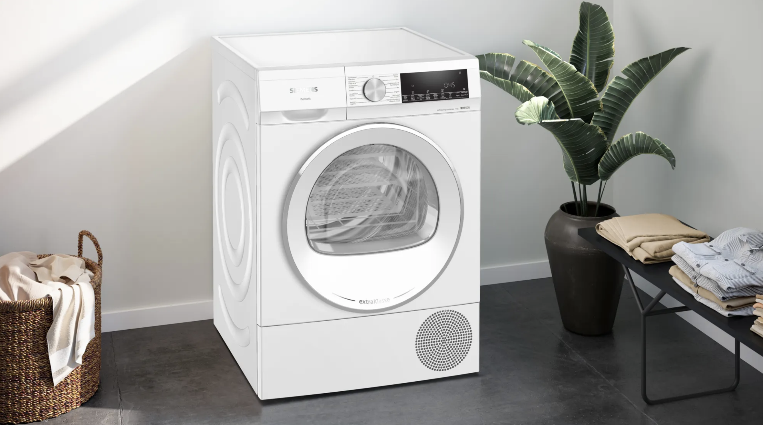 SIEMENS WQ45G2D9FG IQ500 droogkast