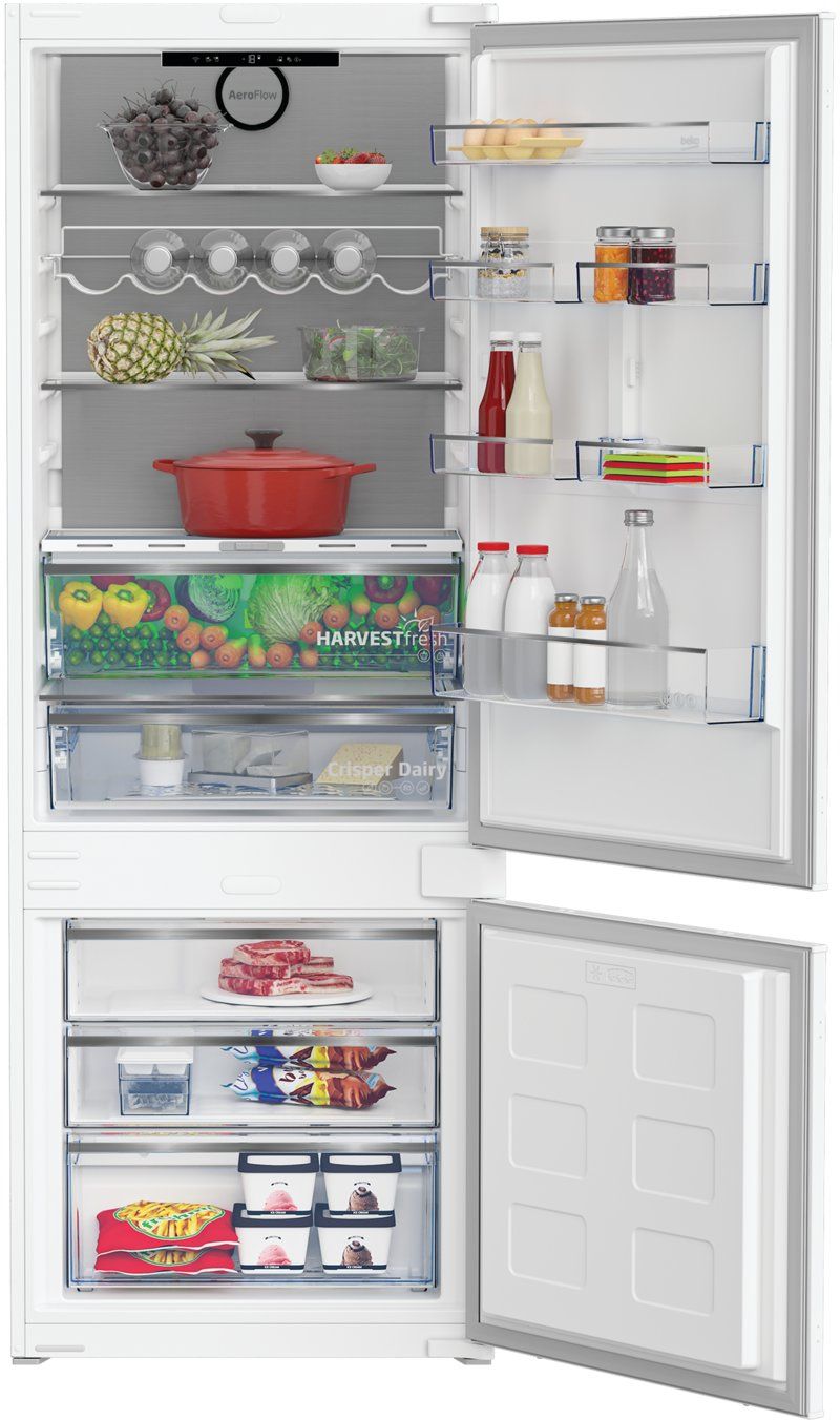 BEKO BCNE400E50SHN koel-/vriescombinatie - 193cm