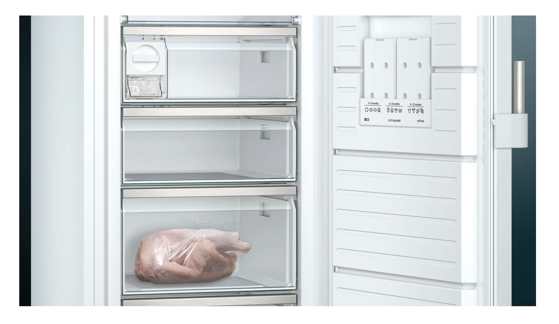 SIEMENS GS58NEWCV IQ500 vrijstaande vriezer - 191cm