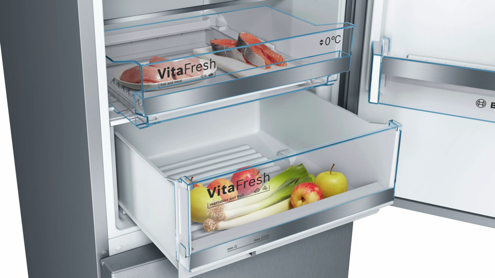 BOSCH KGE36ALCA SERIE 6 vrijstaande koel-/vriescombinatie - 186cm