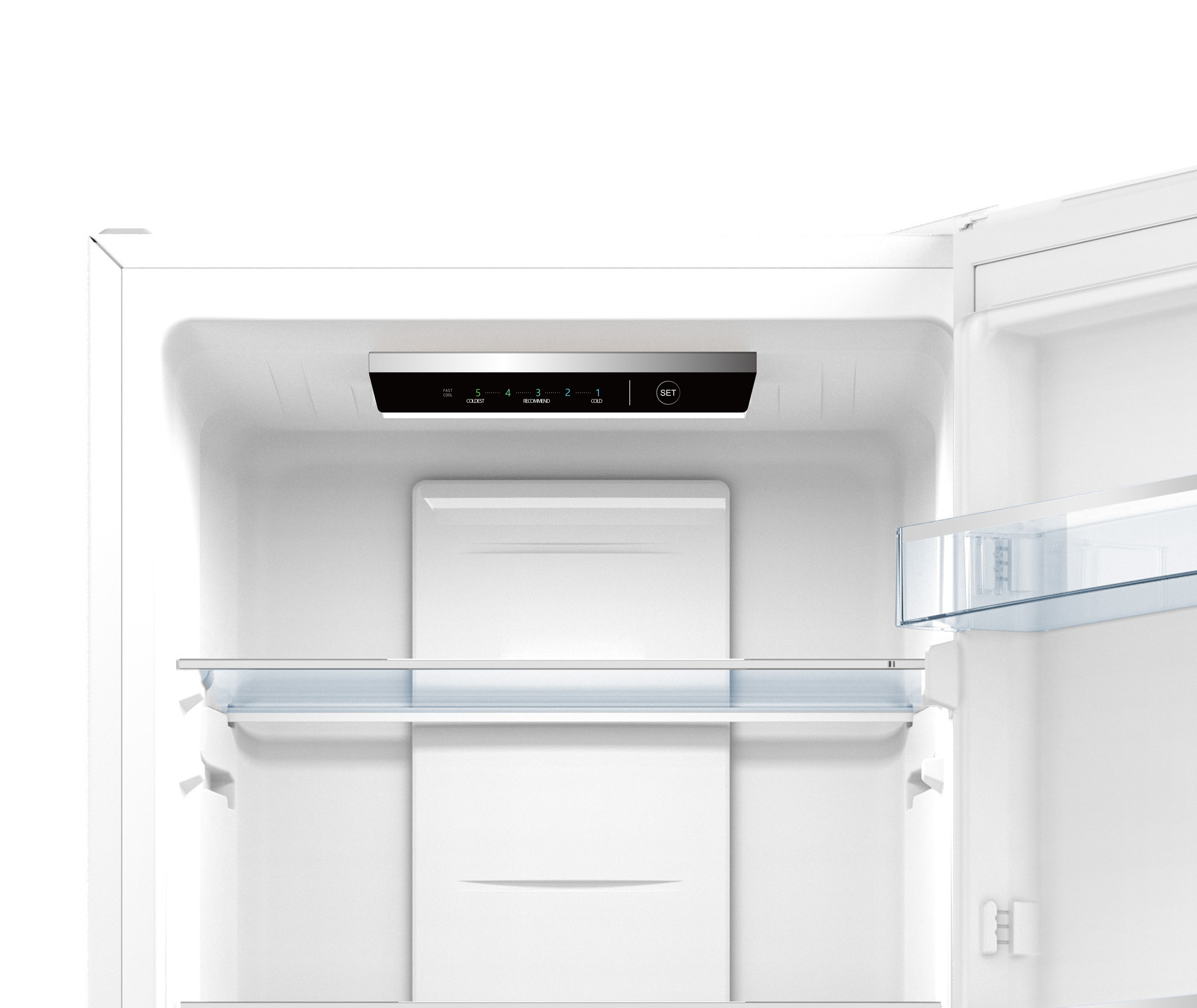 BEKO B3RCNO255W vrijstaande koel-/vriescombinatie - 180cm
