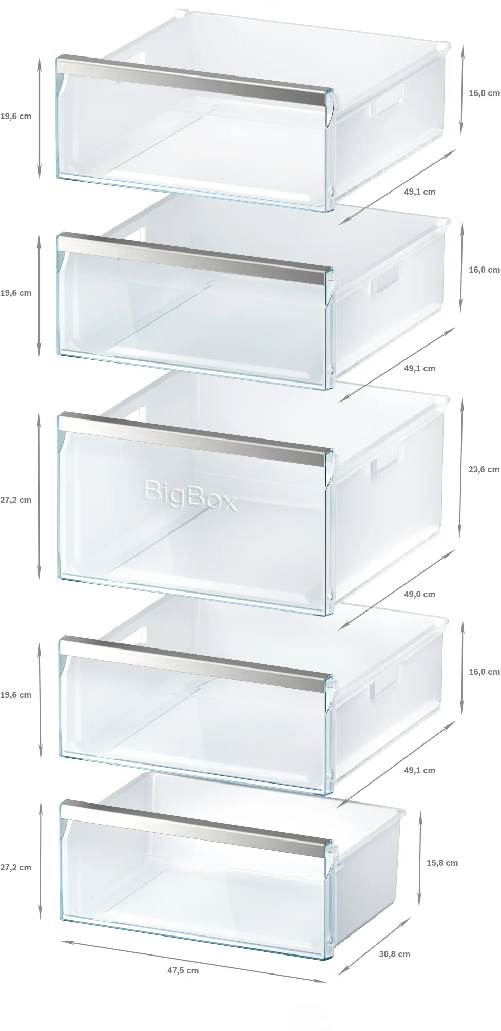 BOSCH GSN54EWCV SERIE 6 vrijstaande vriezer - 176cm