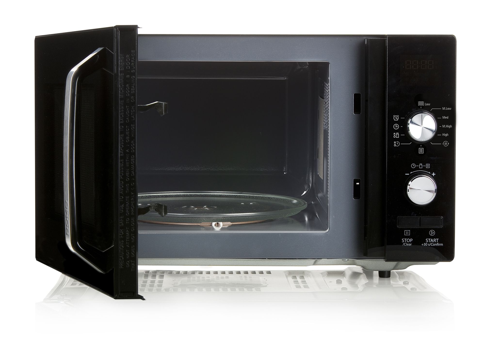 DOMO DODO2924 vrijstaande microgolfoven zonder grill - 29cm